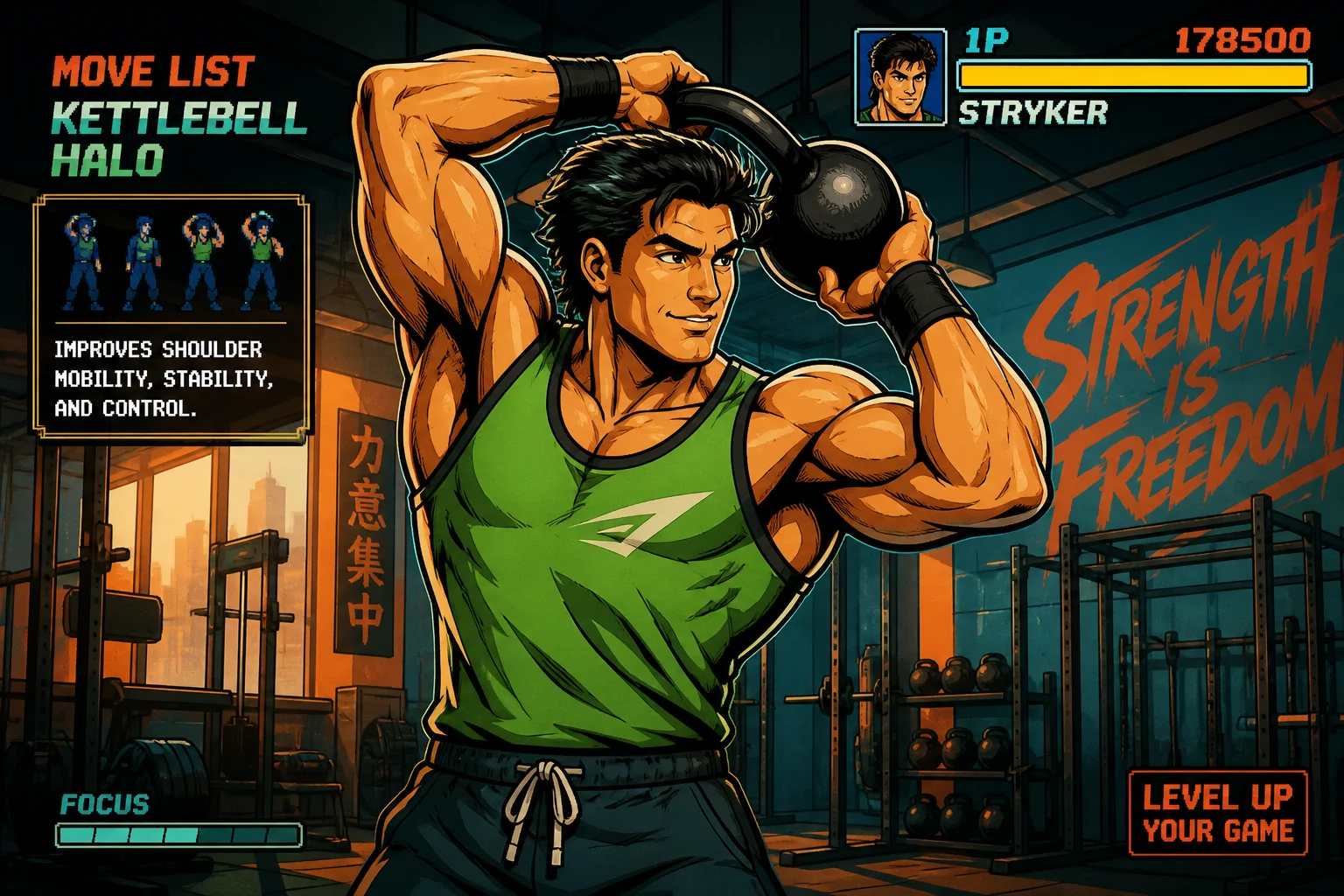 Trap bar e hip thrust stile Guile — B2